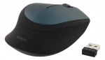 DELTACO wireless optical mouse 2,4GHz, 3 buttons with a scroll, green