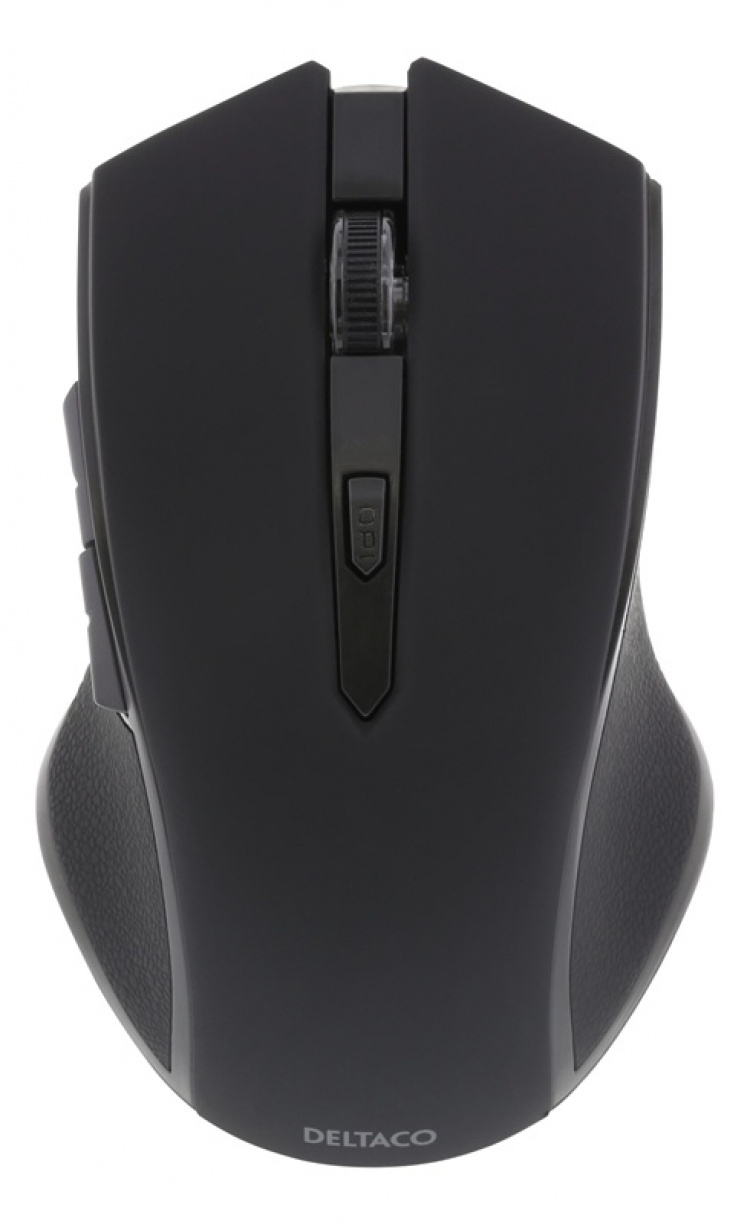DELTACO wireless optical mouse, 5 buttons + scroll, 1600 DPI, USB, bla DELTACO wireless optical mouse, 5 buttons + scroll, 1600 DPI, USB, bla