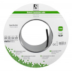 DELTACO U/UTP Cat6 installation cable, for outdoor use, 100m, black