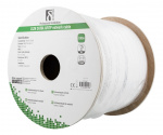 DELTACO U/UTP Cat6a installation cable, 100m, 500MHz, LSZH, white