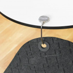 Matting StandUp Hook, hook for StandUp pads, silver