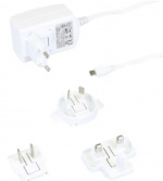 Raspberry Pi officiell Micro USB nätadapter EU-UK plug 5,1V 2,5A white