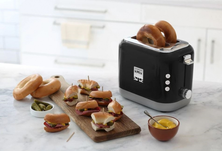 Kenwood TCX751BK - Brödrost med bagelfunktion, 2 Skivor