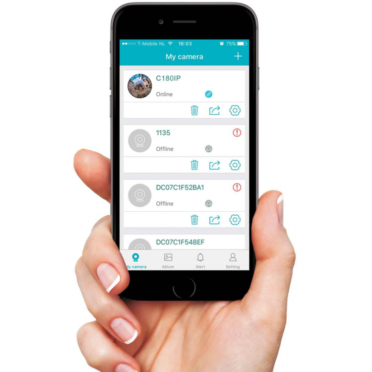 Smartwares C180IP 180 grader IP-kamera In