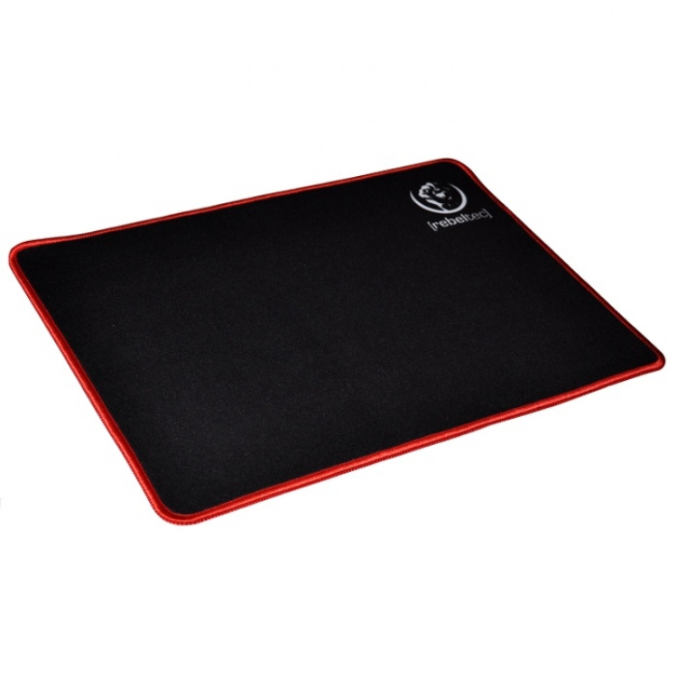 Rebeltec SliderM+ mouse pad for gaming, black, 3 mm thick