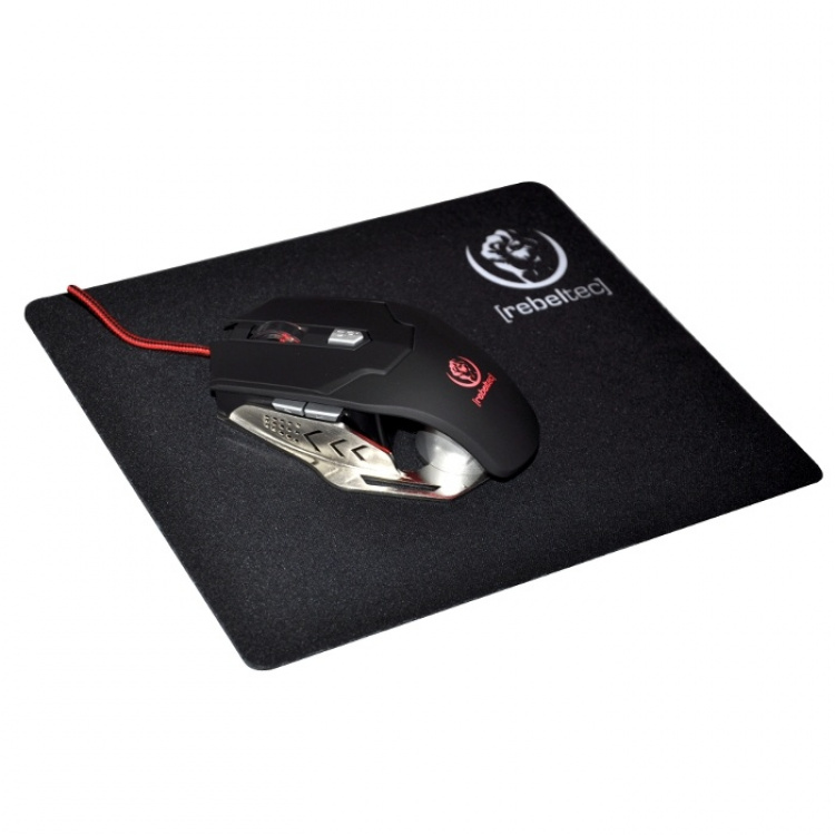 Rebeltec SliderS, mouse pad for GAMING, black Rebeltec SliderS, mouse pad for GAMING, black