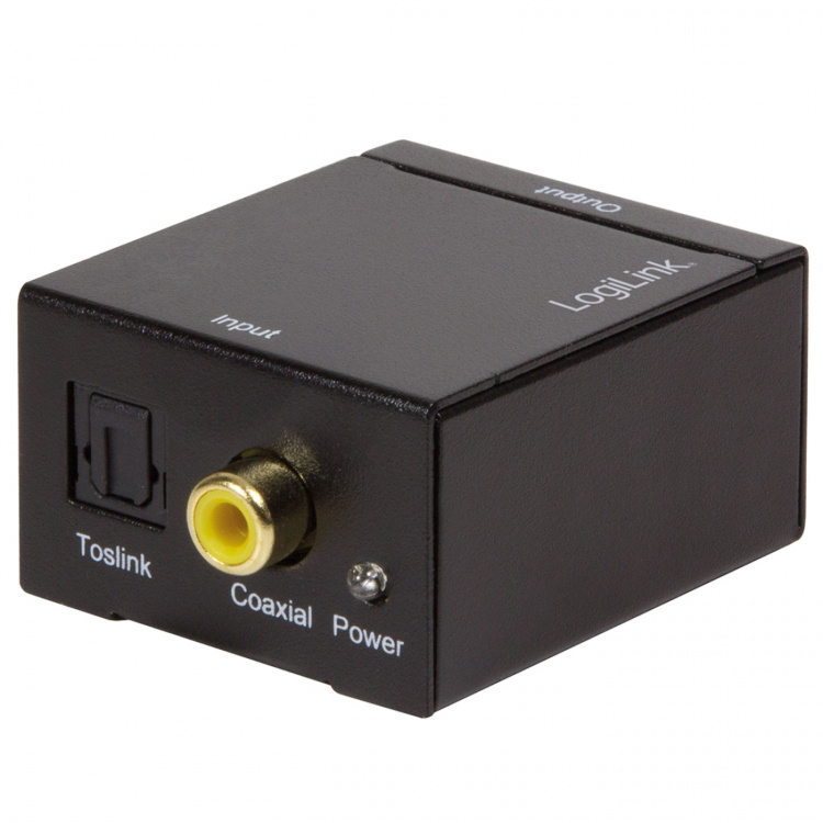 LogiLink Digital Tos/Coax -> Analog RCA (CA0100) LogiLink Digital Tos/Coax -> Analog RCA (CA0100)