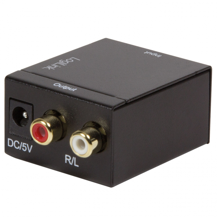 LogiLink Digital Tos/Coax -> Analog RCA (CA0100) LogiLink Digital Tos/Coax -> Analog RCA (CA0100)