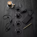 Powerdot Satellit PD12 - satellit, 1x CEE 7/4, RJ45, USB, svart Powerdot Satellit PD12 - satellit, 1x CEE 7/4, RJ45, USB, svart