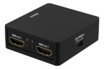 DELTACO HDMI splitter, 1x HDMI in, 2x HDMI out, 6,75 Gbit/s, black