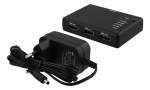 DELTACO HDMI splitter, 1x HDMI in, 4x HDMI out, 6,75 Gbit/s, black DELTACO HDMI splitter, 1x HDMI in, 4x HDMI out, 6,75 Gbit/s, black