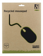 DELTACO Recycled mousepad, from recycled PET-bottles and nature rubber