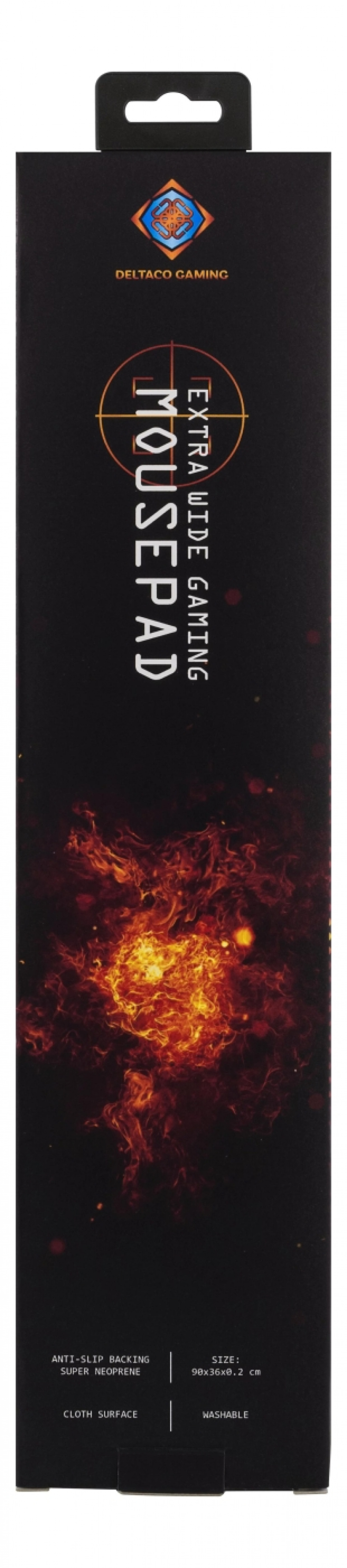 DELTACO GAMING Extra Wide Gaming Mousepad, 900mm, black DELTACO GAMING Extra Wide Gaming Mousepad, 900mm, black