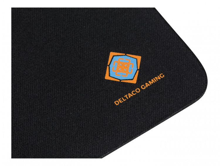 DELTACO GAMING Mousepad, neoprene fabric, 2mm thin, black DELTACO GAMING Mousepad, neoprene fabric, 2mm thin, black