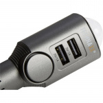 Technaxx Car Alarm + Car charger black Technaxx Car Alarm + Car charger black