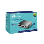 TP-Link Desktop Switch, 4-Ports, PoE, 100 Mbps, 58W, black TP-Link Desktop Switch, 4-Ports, PoE, 100 Mbps, 58W, black