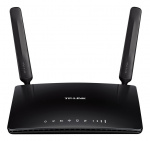 TP-Link wireless 3G/4G router, 2,4GHz, 300Mbps, 4xLAN/WAN, black