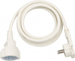 Power Extension Cable 2 m H05VV-F 3G1.5 IP20 White