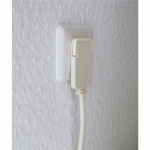 Power Extension Cable 2 m H05VV-F 3G1.5 IP20 White