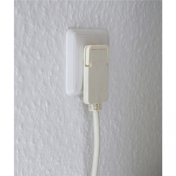 Power Extension Cable 2 m H05VV-F 3G1.5 IP20 White