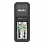 Energizer NiMH Battery Charger AA / AAA | 1.2 V DC | 2x AA/LR6 | Euro | Battery type: AA | Black