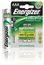 Energizer Rechargeable NiMH Battery AAA | 1.2 V DC | 700 mAh | Precharged | 2-Blister
