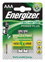 Energizer Rechargeable NiMH Battery AAA | 1.2 V DC | 700 mAh | Precharged | 2-Blister