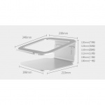 Desire2 View Laptop Stand Silver Adjustable Laptop Stand Desire2 View Laptop Stand Silver Adjustable Laptop Stand