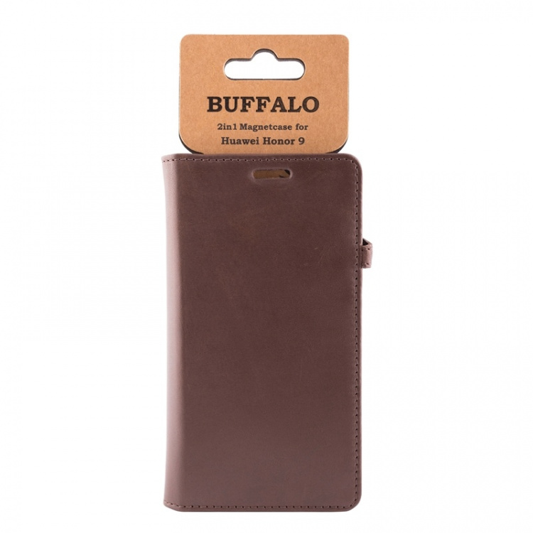 Buffalo Wallet Case Brown - Huawei Honor 9 Buffalo Wallet Case Brown - Huawei Honor 9