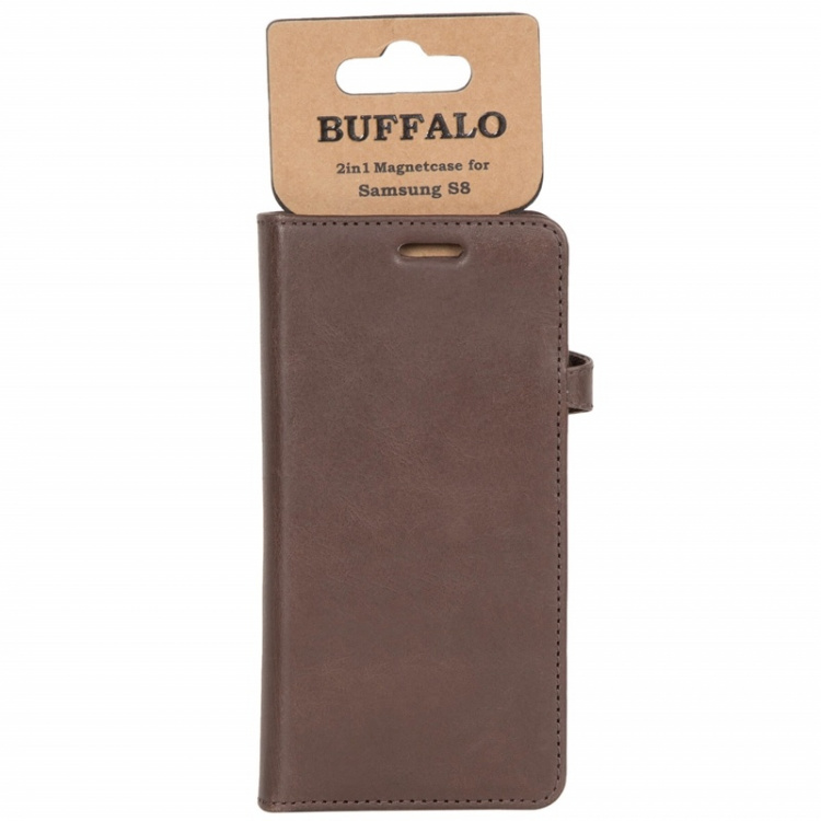 Buffalo Wallet Case Brown - Samsung S8 Buffalo Wallet Case Brown - Samsung S8