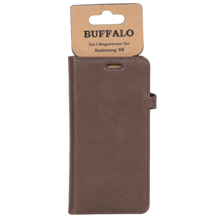 Buffalo Wallet Case Brown - Samsung S8 Buffalo Wallet Case Brown - Samsung S8