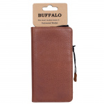 Buffalo Wallet Case Brown - Universal Buffalo Wallet Case Brown - Universal