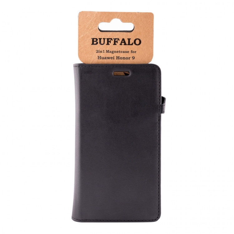 Buffalo Wallet Case Black - Huawei Honor 9 Buffalo Wallet Case Black - Huawei Honor 9