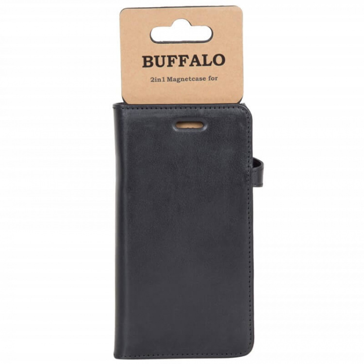 Buffalo Wallet Case Black - Samsung S9 Plus