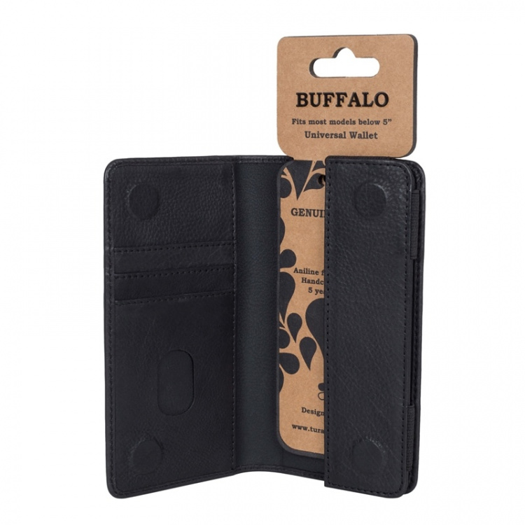 Buffalo Wallet Case Black - Universal Buffalo Wallet Case Black - Universal