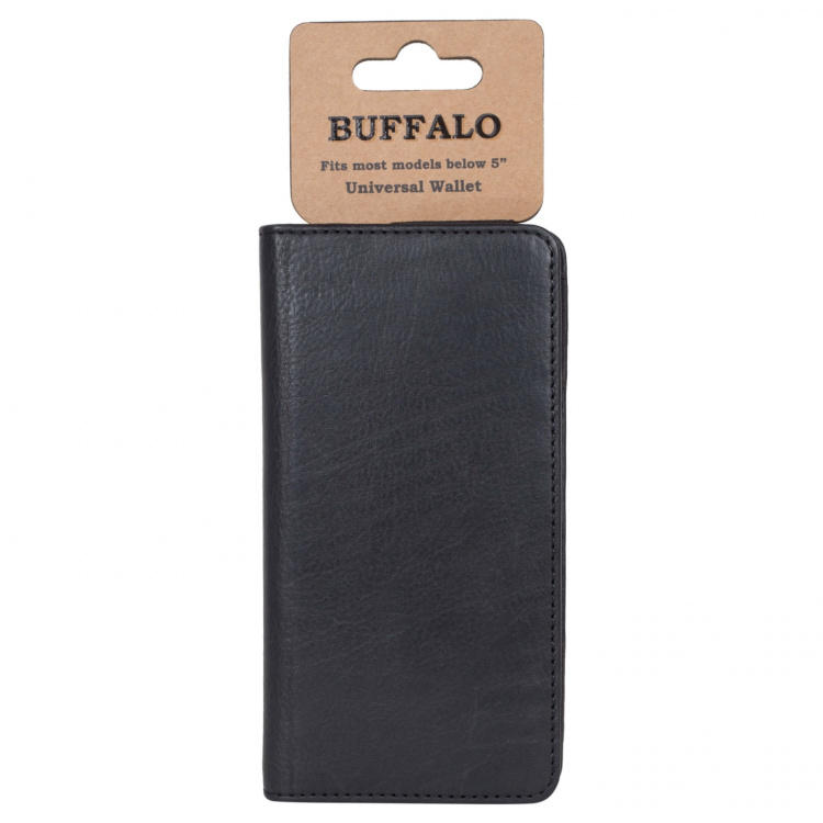 Buffalo Wallet Case Black - Universal Buffalo Wallet Case Black - Universal