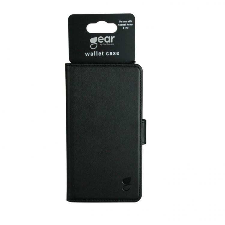 Gear Wallet Case Black - Huawei Honor 8 Lite Gear Wallet Case Black - Huawei Honor 8 Lite