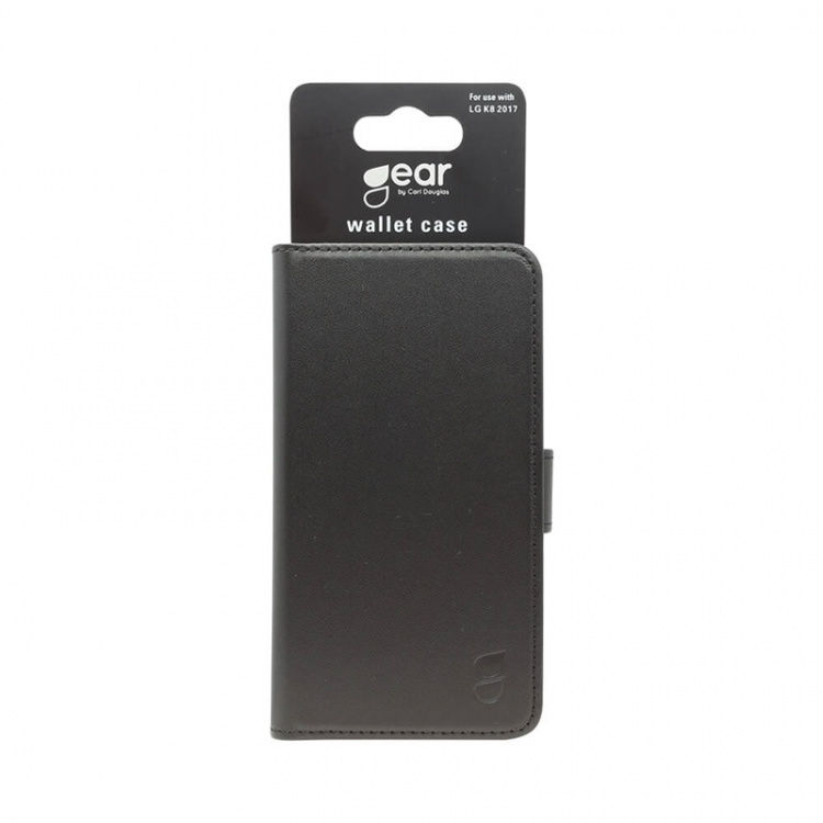 Gear Wallet Case Black - LG K8 (2017)