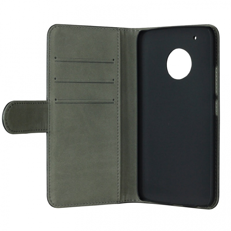 Gear Wallet Case Black - Moto G5 PLUS