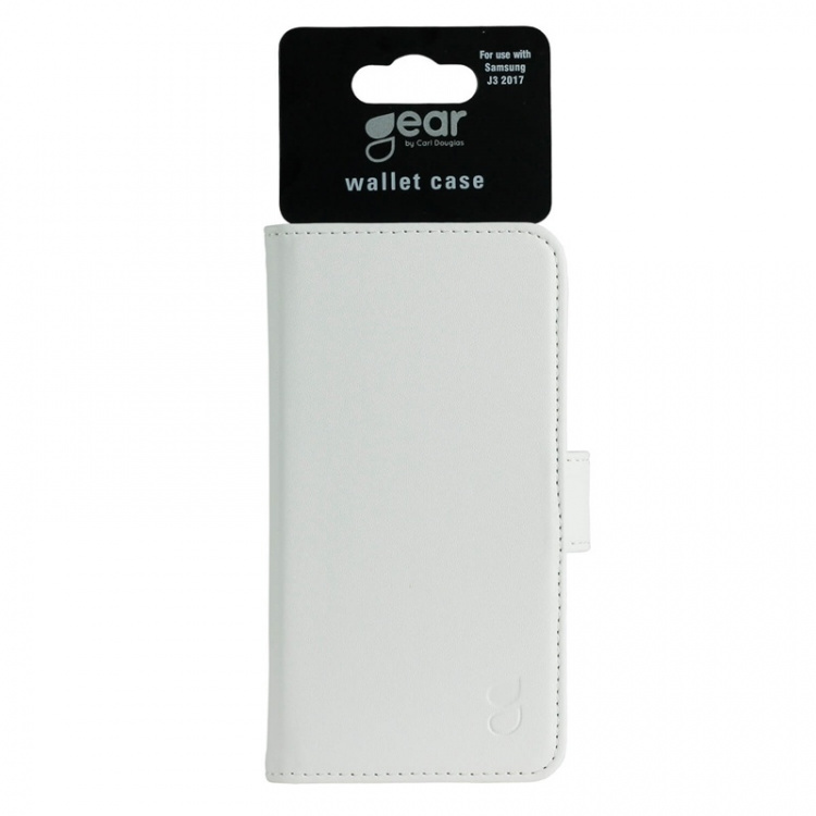 Gear Wallet Case White - Samsung J3 2017