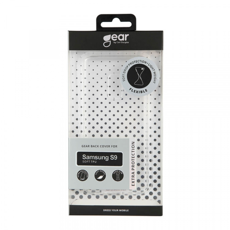 Gear Phone Case TPU Transparent - Samsung S9