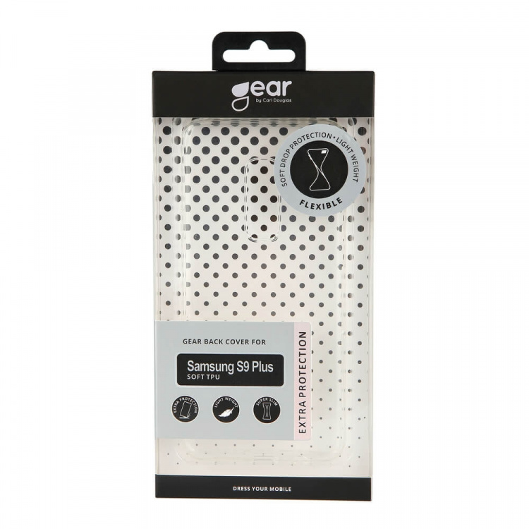 Gear Phone Case TPU Transparent - Samsung S9 Plus Gear Phone Case TPU Transparent - Samsung S9 Plus