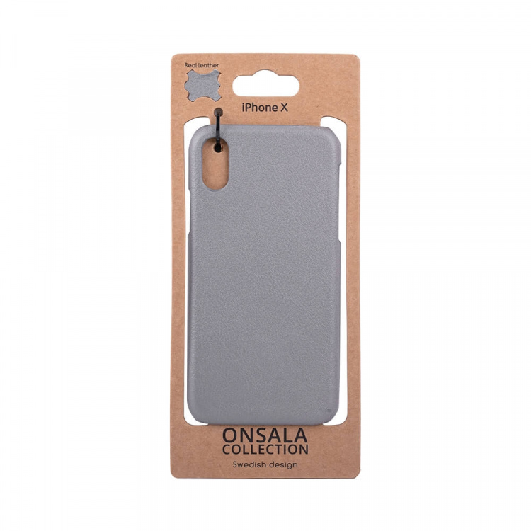 Onsala Leather Grey iPhoneX Onsala Leather Grey iPhoneX