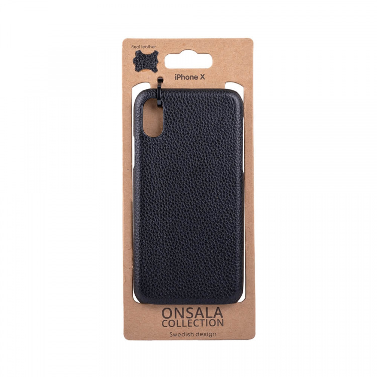 Onsala Leather Black iPhoneX Onsala Leather Black iPhoneX