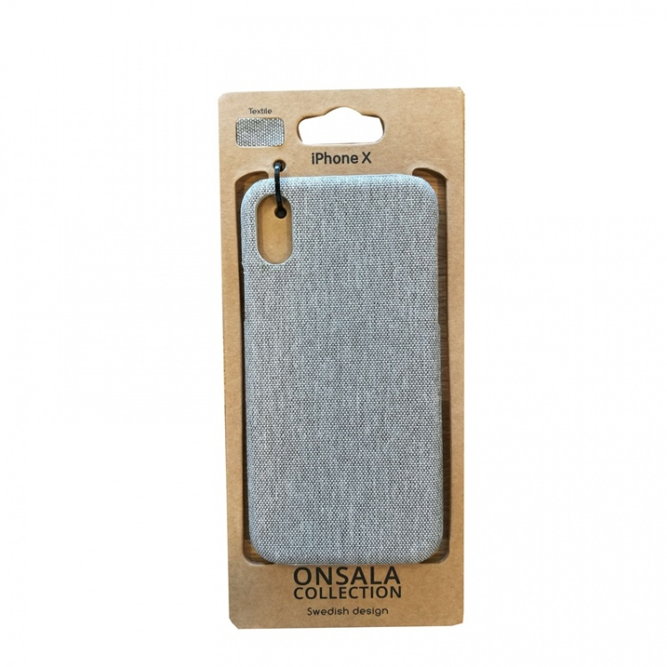 Onsala Textile Grey iPhoneX