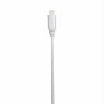 Gear Round Charging Cable Lightning to USB-A 3m White MFI
