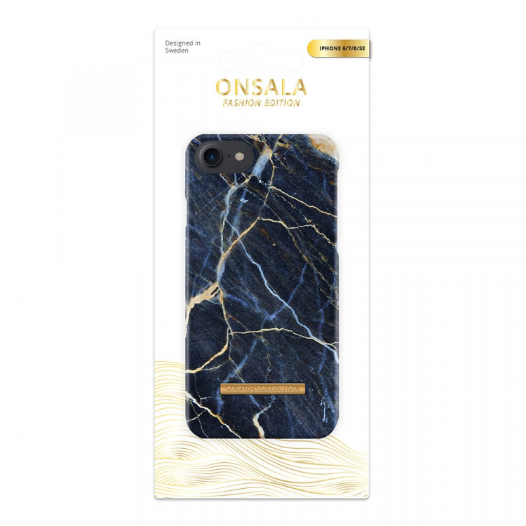 Onsala Soft Black Galaxy Marble iPhone6/7/8