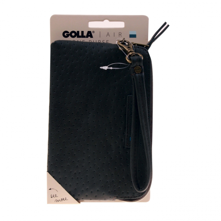 Golla hone Wallet Air for Sam sung Galaxy S5, L, Dark Grey/D
