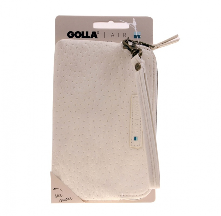 Golla hone Wallet Air for Sam sung Galaxy S5, L, Cream/Yello