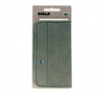 Golla hone Wallet Air for Sam sung Galaxy S5, Aqua/Grey